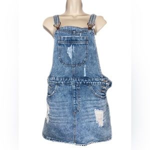 Denim Overall Dress